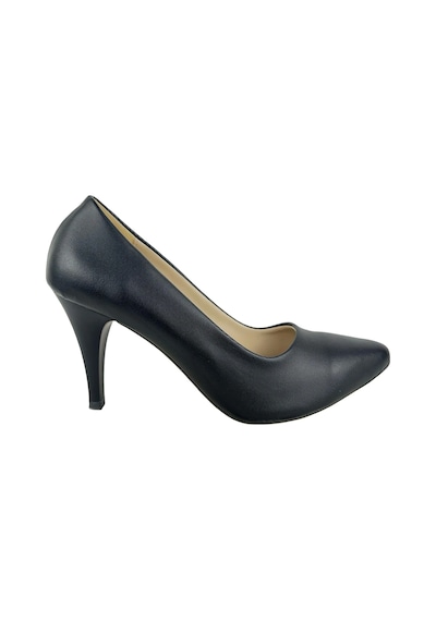 Matzeliger Mzg1177 Siyah Kadın İnce Topuklu Stiletto