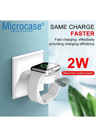 Microcase Apple Uyumlu  Watch Seri 6 44 Mm Anahtarlık Tipi Usb Şarj Aygıt