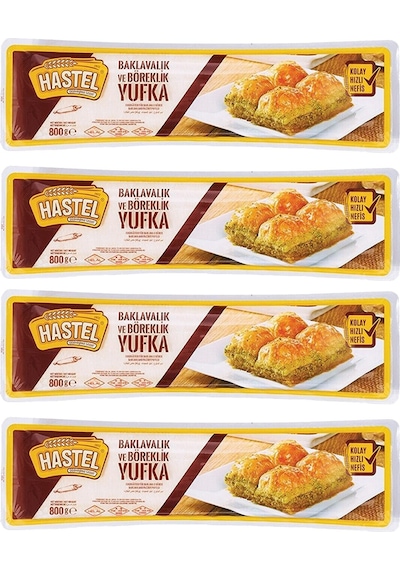 Hastel Baklavalık Yufka 4 x 800 G