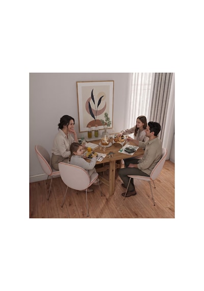 Pratik Katlanır - Açılır Kapanır Dikdörtgen Mutfak Yemek Çalışma Masası - 145 Cm X 90 Cm - %100 Mdf Atlantik - Çam