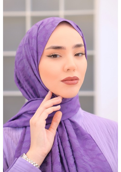 Silk Home Olinda Şal 49001-39 Eflatun