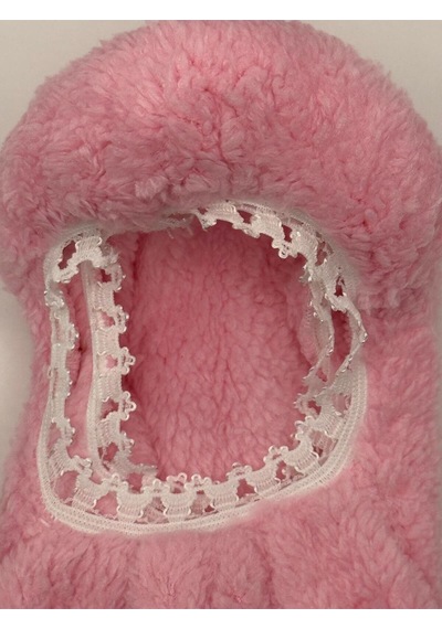 Ozzy Socks Kadın Pembe Kedi Desenli Uyku Patik Çorap 3'lü Paket Pembe2