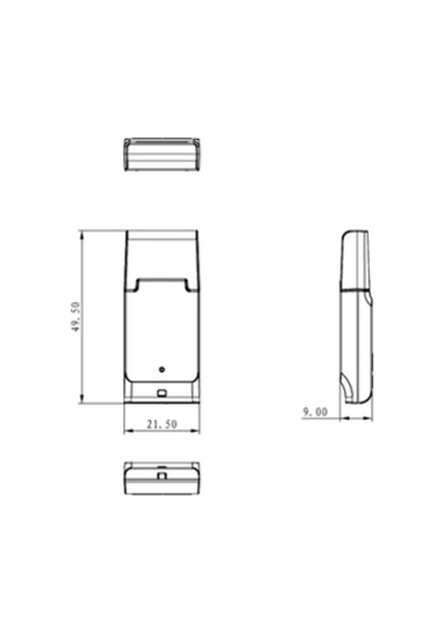 Acs Acr39t-a1 Usb Type-a Sım Boyutlu Temaslı E-imza Akıllı Kart Okuyucu
