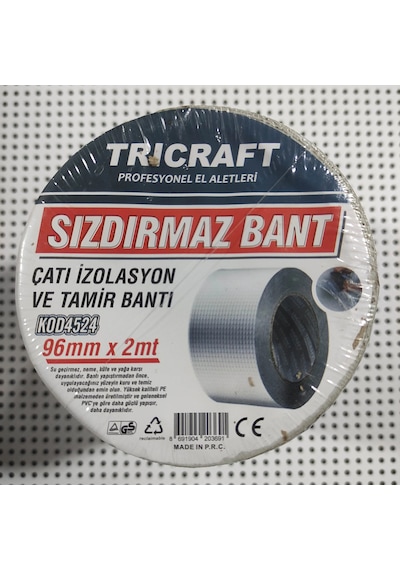 Sızdırmaz Bant Çatı İzalasyon Tamir Bantı 96 Mm X 2mt Su Geçirmez-neme-küfe-yağa-dayanıklı
