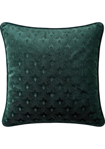 "palmira" Kadife Dokulu Kırlent Kılıfları - 45x45 Yeşil