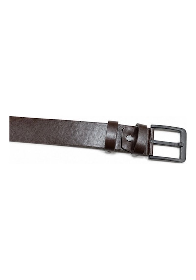 Novalisse Erkek Hakiki Deri 4.5 Cm Kot Ve Kumaş Pantolon Kemeri Metal Tokalı Kahverengi Çoklu Renk