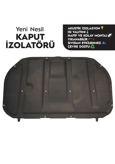 Toyota Hilux Kaput İzolatörü 2016 Ve Sonrası Kaput İzolasyonu