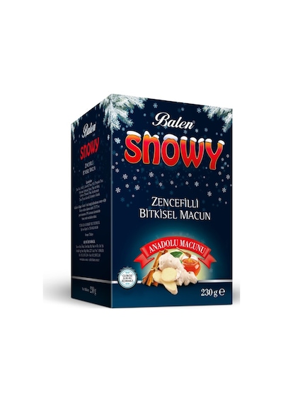 Snowy Ballı Zencefilli Macun 230 G