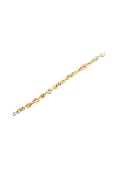 Tektaş - Altın 14 Ayar Hollow Bileklik N11.2555 Sarı Altın
