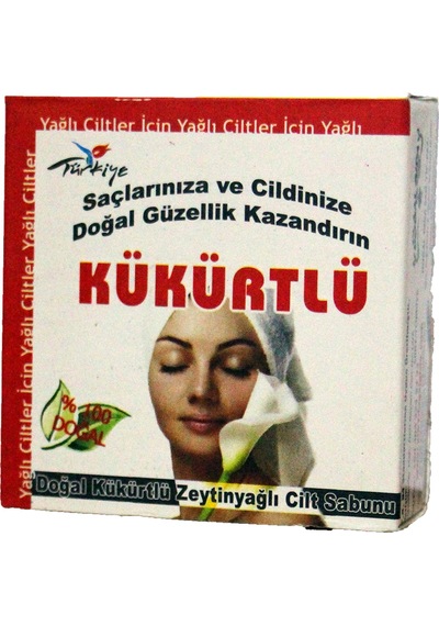 Doğal Kükürtlü Zeytinyağlı Cilt Sabunu 100 G x 2