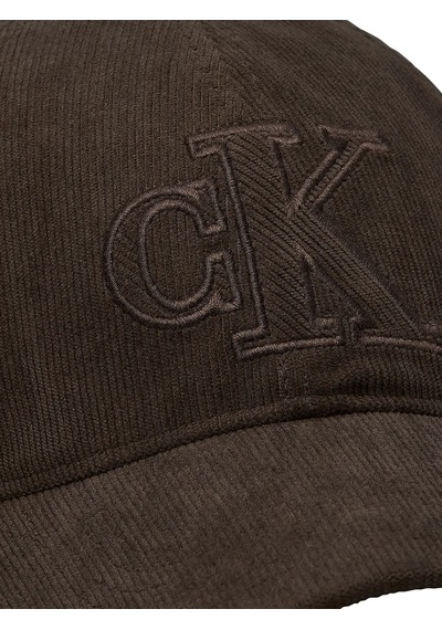 Calvin Klein Corduroy Seasonal St, Bal Kahverengi Erkek Şapka