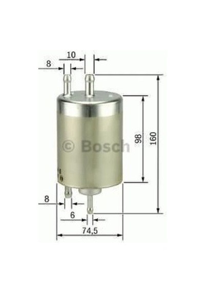 BOSCH 450915003 BENZİN FİLTRESİ MERCEDES W203 W210 96-05