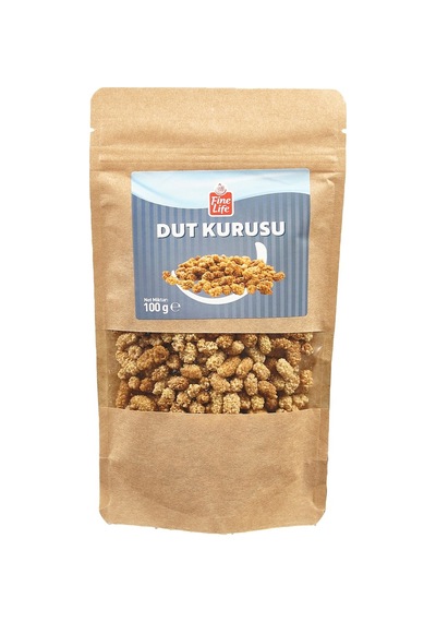 Fine Life Dut Kurusu 100 G - Doğal Yöntemlerle Kurutulmuş Taze Atıştırmalık 6'li Avantaj Paketi Tarı