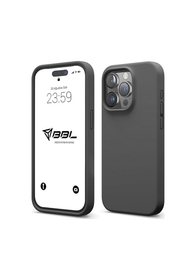 Ince Sıvı Silikon 3 Katmanlı Tam Kaplamalı Yumuşak Jel Kauçuk Kılıf Kapak Siyah 11 Pro Max 50 Diğer