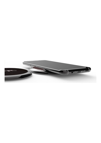 Mcstorey Kablosuz Şarj Aleti Qi Kablosuz Şarj Wireless Hızlı Şarj-Siyah