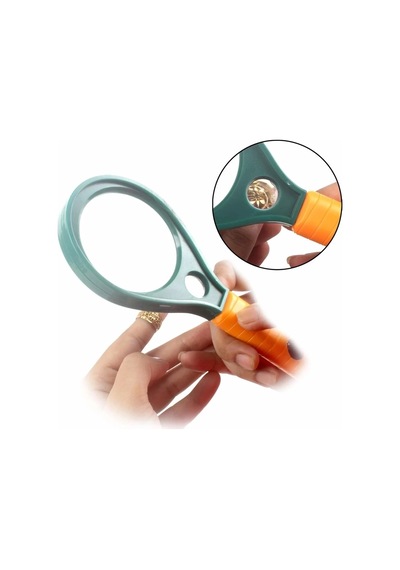 Optik Cam El Büyüteç 65mm 6x 4x Pusulalı Çocuklar Ve Yetişkinler Mg89075 Aa8bf