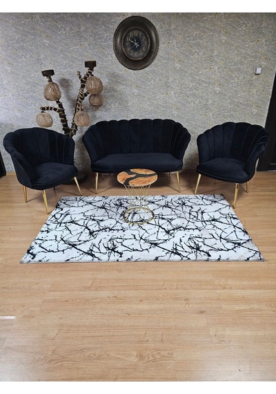 Zafir Papatya Çay Seti Koltuk Takımı Gold Sivriltme Ayak, Balkon, Salon, Ofis, Cafe Koltuk Takımı Siyah Zafir Papatya Çay Seti Koltuk Takımı Gold Sivriltme Ayak, Balkon, Salon, Ofis, Cafe Koltuk Takımı Siyah