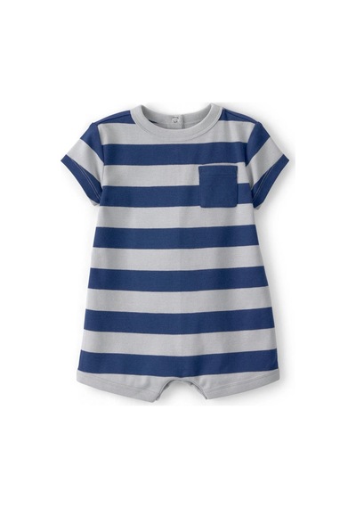 Carter's Erkek Bebek Kısa Tulum 1u583110 Mavi-Gri