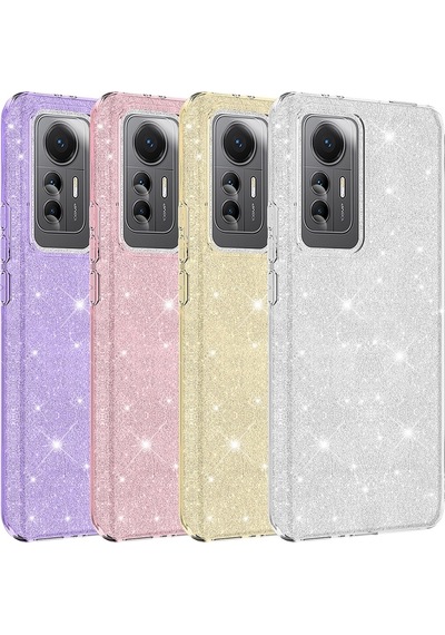 Xiaomi Mi 12 Lite Kılıf Simli Parlak Shining Kapak