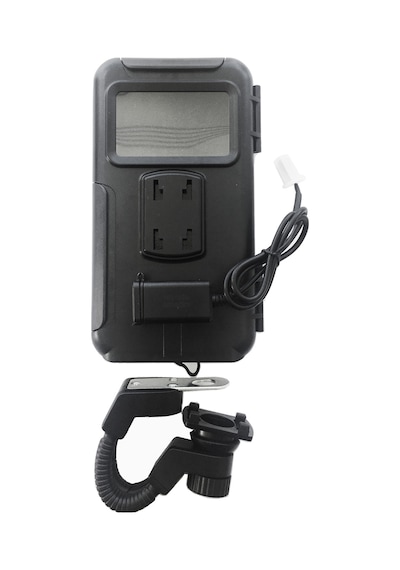 Tristar Suporte XL  USB Bağlantılı Motosiklet Bisiklet Telefon Tutucu Su Geçirmez 5.5-7.0 inç arası