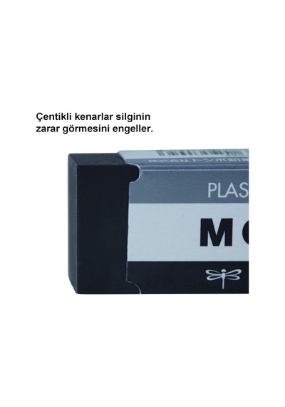 Tombow Mono Silgi, 17x11x43mm, Siyah