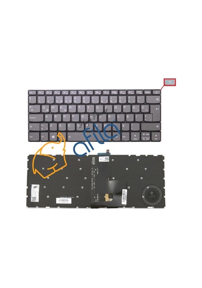 Lenovo İdeapad 320-14ıkb Notebook Klavyesi, Laptop Tuş Takımı Siyah Tr Işıklı / Kl0223ld