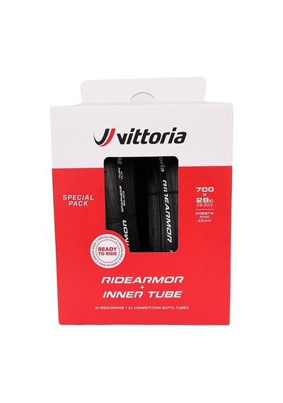 Vittoria Road Ride Armor G2.0 Tlr 700x28 İç/dış Lastik Seti 11p00088 Siyah