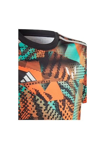 Adidas Ic7606 Renkli Messi Ptr Erkek Çocuk T-shirt Siyah - Turuncu - Mavi Adidas Ic7606 Renkli Messi Ptr Erkek Çocuk T-shirt Siyah - Turuncu - Mavi
