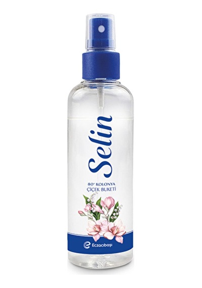 4 Adet Selin Çiçek Buketi Kolonya Sprey 100 Ml