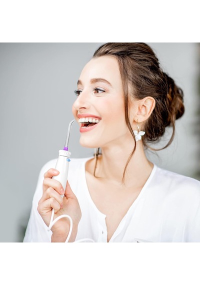 Ağız Hijyeni Aksesuarları Standart Su Hortumu Plastik Saplı Flosser Yedek Jet Ucu, Waterpik Oral Sulayıcı Wp-100 Wp-300 Wp-660 Wp-900 4 Adet İle Uyumlu