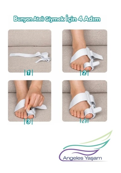 Angeles Yaşam Hallux Valgus Gece Ateli Plastik