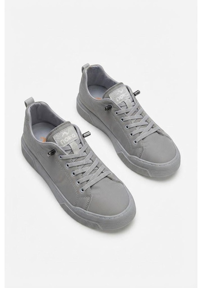 Fort Noka North Rahat Lastik Bağcıklı Sneaker Keten Erkek Ayakkabı GRİ
