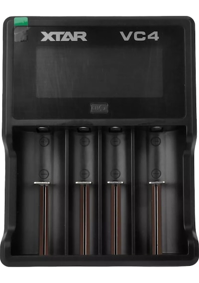 Xtar Vc4 Taşınabilir Lcd Ekranlı Li-ion/ni-mh/ni-cd Pil Şarj Cihazı