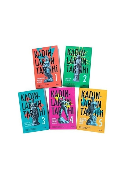 Kadınların Tarihi 1-2-3-4-5 Kitap Set Karton Kapak / Georg...