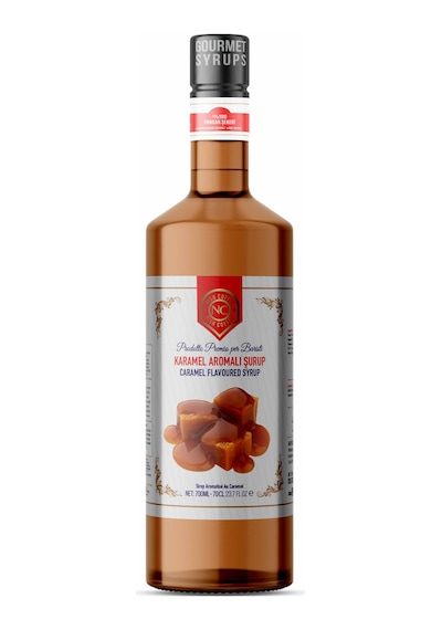 Nish Vanilya,karamel,çikolata Aromalı Şurup 3 X 700 Ml - Pet Şişe