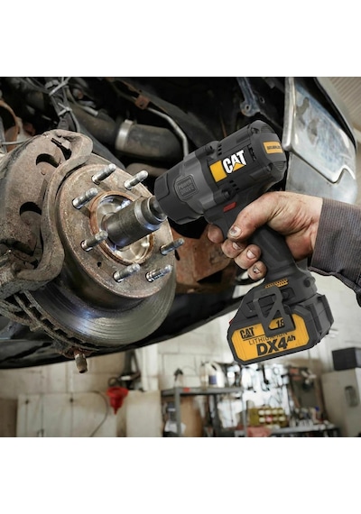Cat Dx7020.1 18volt 4.0 Ah Çift Akülü Kömürsüz 700/880nm Profesyonel Şarjlı Somun Sıkma + 10 Adet Lo