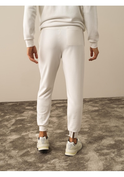 Xint Ekru Pamuk Dokulu Regular Fit Sweat Pantolon 380157