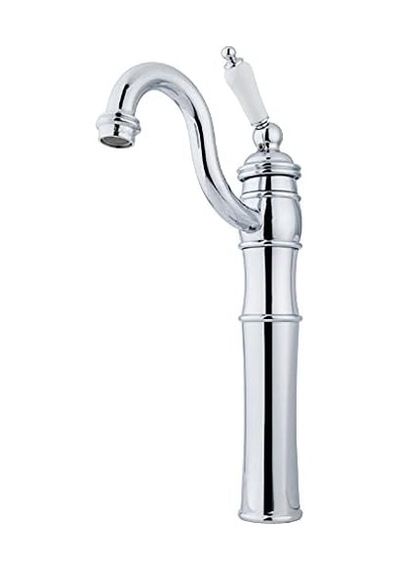Kb3421pl Viktorya Dönemi Lavabo Bataryası, Saplı Ve 10,16 Cm Plaka, Krom Beyaz