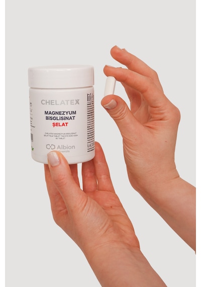 Chelatex Magnezyum Bisglisinat Şelat 60 Tablet