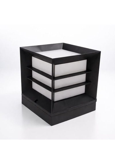Mega Izgaralı Set Üstü Bahçe Duvar Armatürü Aplik Suya Dayanıklı Modern Dış Mekan Aydınlatma Sku: Smgstk27c6fc2ef0