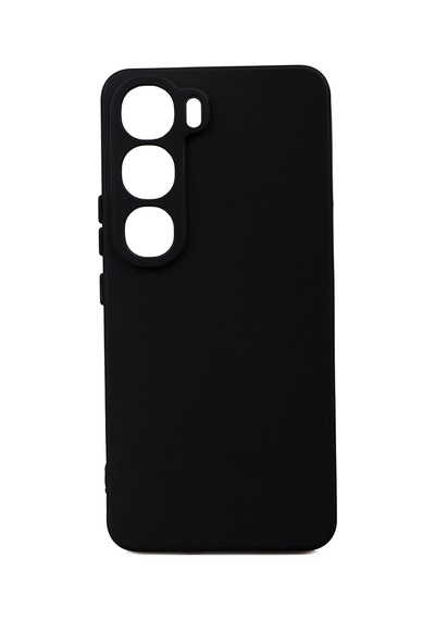 Zore Vivo V40 Lite Uyumlu Kılıf Omsy Biye Silikon-siyah