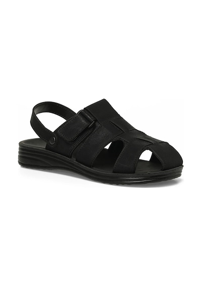 Polaris 410013.m Erkek Sandalet Siyah