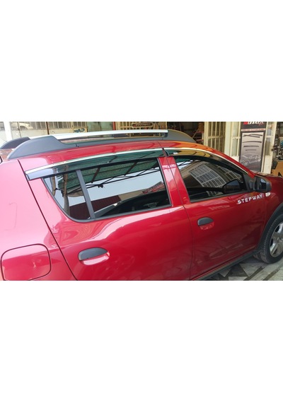 Dacia Sandero 2018 2019 2020 Model Niken Kromlu Cam Rüzgarlığı