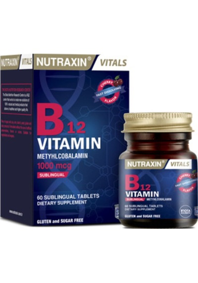Solgar Vitamin D3 1000 Iu 100 Kapsül + Nutraxin Vitamin B12 60 Dilaltı Tablet + Zinc Sulphate 100 Tablet