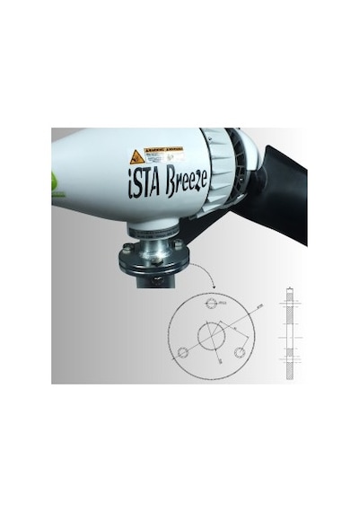 Set İ-500 24v Rüzgar Türbini + Hibrit Şarj Kontrol Cihazı İsta-breeze