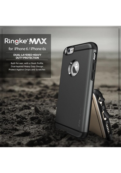 Ringke Max Apple Uyumlu iPhone 6s Plus/ 6 Plus İle Kılıf Royal Gold