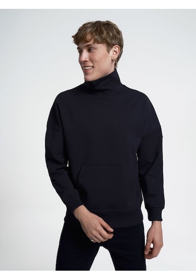 LOFT Oversize Erkek Sweatshirt Lf2034797 Q1.v1 Siyah