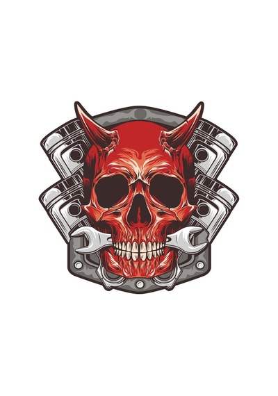 Kuru Kafa Kurukafa Araba Motorsiklet Sticker 19cm