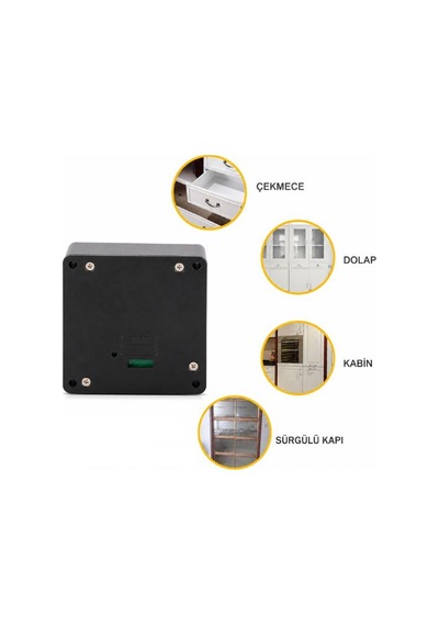 Akıllı Çekmece Kilidi Elektronik Görünmez Dolap Kilidi Rfıd Kilit