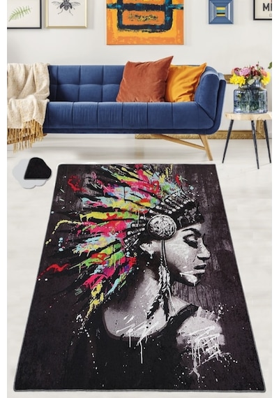 Relax Djt 100X200 Cm Kaymaz Dekoratif Halı
